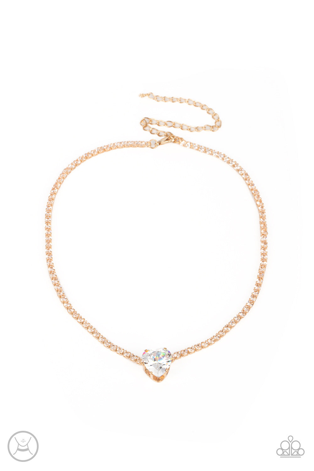 Paparazzi Accessories - Flirty Fiance’ Gold Necklace